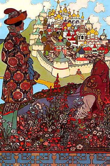 Ivan Bilibin The Island of Buyan 1905 china oil painting image